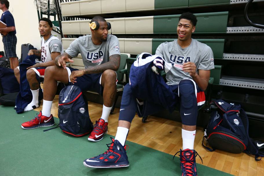 Team Usa si allena a Chicago in attesa di incrociare il Brasile (NBAE)
